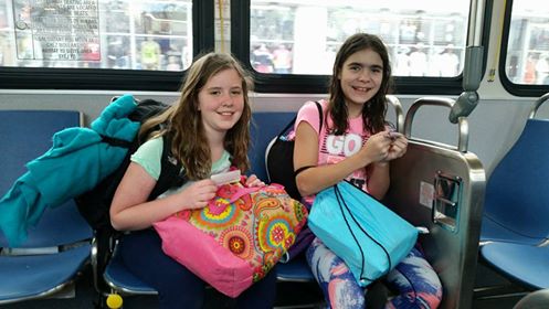 Metro bus ride Miami